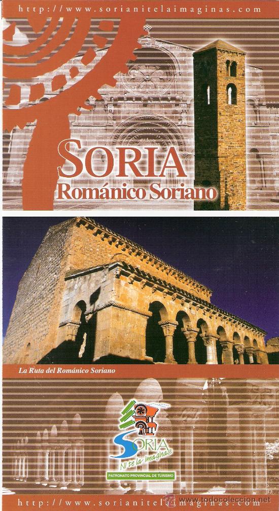 Travel Brochures: Soria. Rom&aacute;nico soriano. La ruta del rom&aacute;nico soriano.
