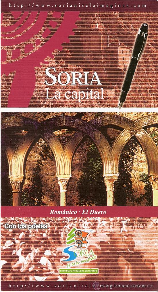 Travel Brochures: Soria. La capital. Rom&aacute;nico. El Duero. Con los poetas.