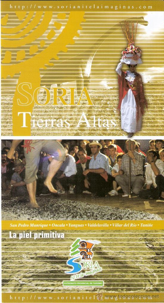 Travel Brochures: Soria. Tierras Altas. San Pedro Manrique.Oncala.Yanguas.Valdelavilla.Villar del Rio.Tani&ntilde;e.