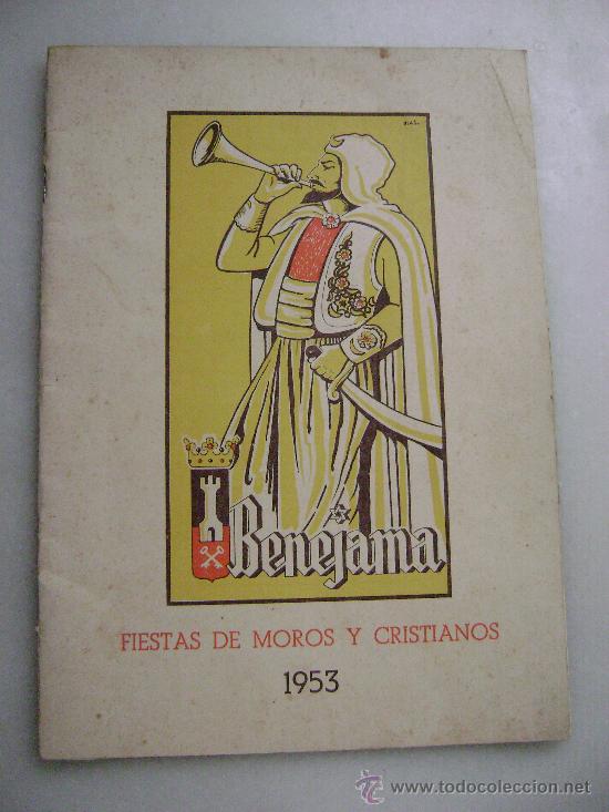 Travel Brochures: REVISTA DE FIESTAS MOROS Y CRISTIANOS.BENEJAMA 1953