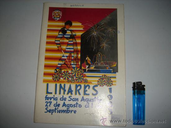 Travel Brochures: Folleto Feria de San Agustin de Linares 1983.