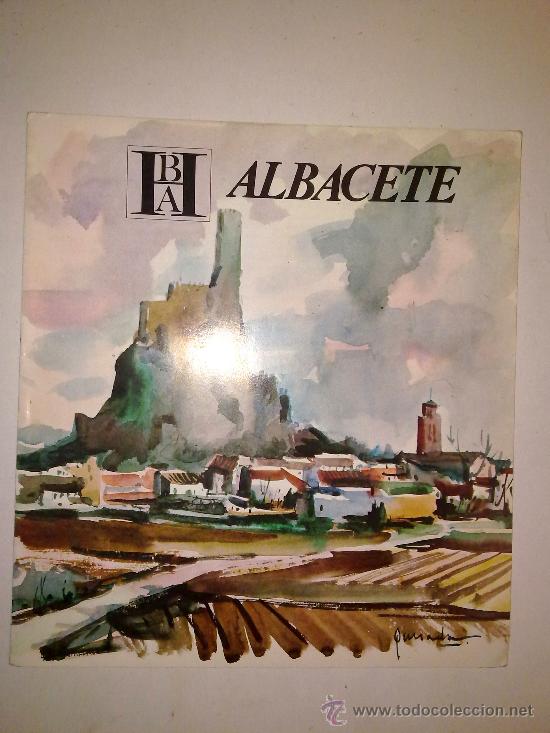 Folhetos de turismo: ALBACETE. EDITADO POR EL BANCO HISPANO AMERICANO EN 1968/69. FISA ESCUDO DE ORO