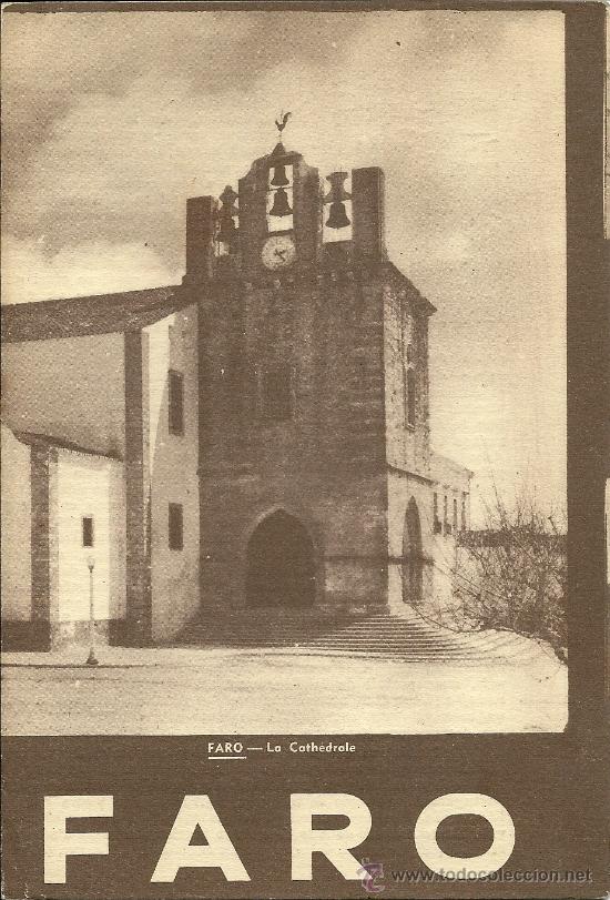 Brochures de tourisme: FARO, PORTUGAL, TRIPTICO DESPLEGABLE CON FOTOS * ANTIGUO FOLLETO TURISTICO, EN FRANCES