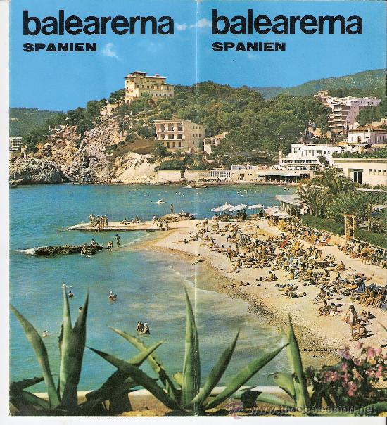 Travel Brochures: Balearerna ( Baleares) Folleto desplegable. En Sueco.