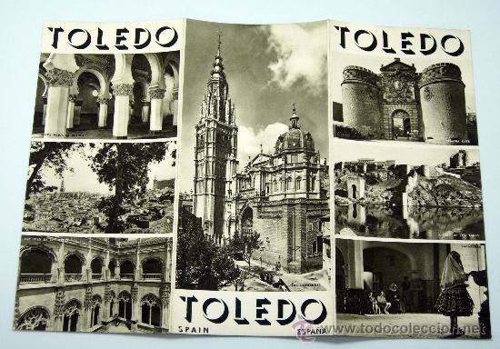 Brochures de tourisme: Folleto turismo Toledo Direcci&oacute;n General Turismo a&ntilde;os 40