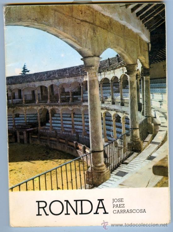 Tourismusbrosch&uuml;ren: RONDA (M&Aacute;LAGA) &ndash; JOS&Eacute; PAEZ CARRASCOSA (1977)