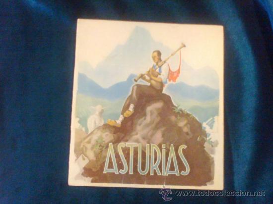 Travel Brochures: folleto turismo DGT a&ntilde;os 50 Asturias