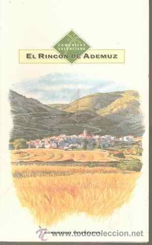 Brochures de tourisme: EL RINC&Oacute;N DE ADEMUZ - COMUNITAT VALENCIANA (CASTELLANO)