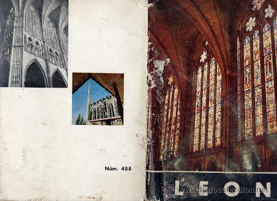 Tourismusbrosch&uuml;ren: LEON HISTORIA Y FOTOGRAFIAS EN BLANCO Y NEGRO 1968 LIBRITO 31 PAGINAS