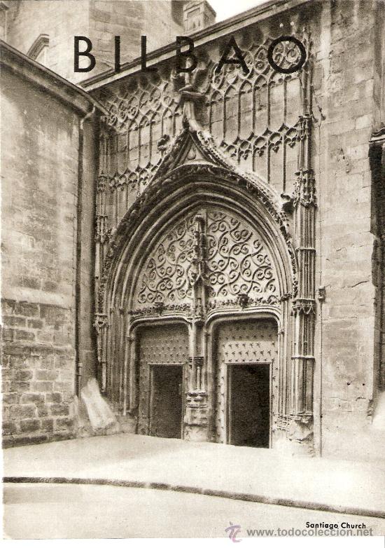 Tourismusbrosch&uuml;ren: Bilbao.Fotos : Llado, Garrabella y Espiga.  Arte S.A. Bilbao 1963. 17 x 12 cmtrs. 8 p&aacute;ginas. Ingles.