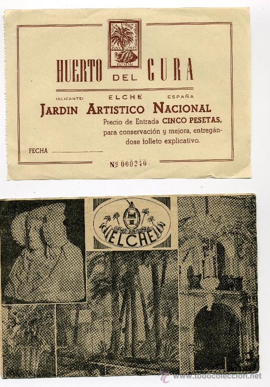 Folletos de turismo: FOLLETO TURISTICO DE ELCHE - Foto 1