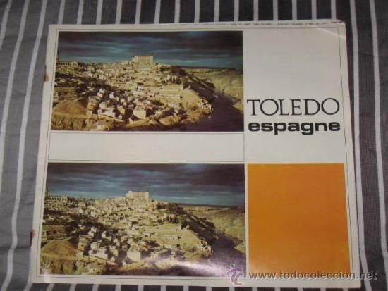 Travel Brochures: TURISMO VIAJES - FOLLETO DE TURISMO TOLEDO 1969