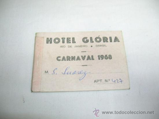 Tourismusbrosch&uuml;ren: Librito con invitaciones Hotel Gl&oacute;ria Rio de Janeiro