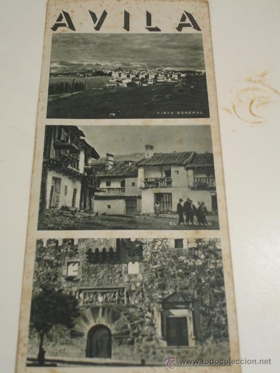 Folhetos de turismo: FOLLETOS DE TURISMO AVILA
