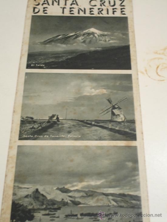 Folhetos de turismo: FOLLETOS DE TURISMO SANTA CRUZ DE TENERIFE