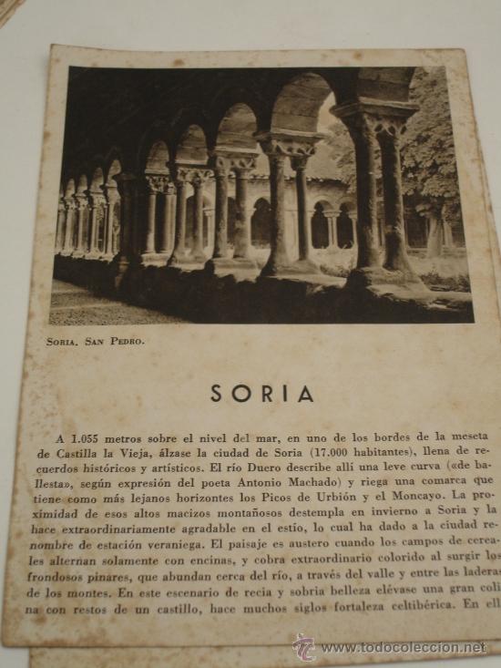 Folhetos de turismo: FOLLETOS DE TURISMO SORIA