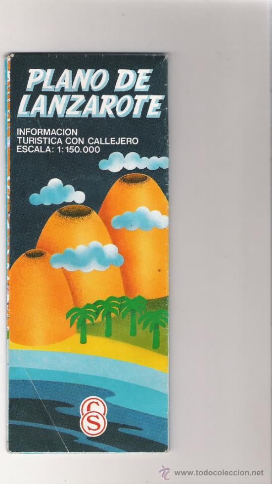 Folletos de turismo: PLANO DE LANZAROTE - CS - - Foto 1
