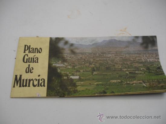 Folhetos de turismo: PLANO GUIA DE MURCIA