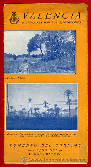 Brochures de tourisme: FOLLETO TURISMO , VALENCIA ALREDEDORES , ORIGINAL , V1