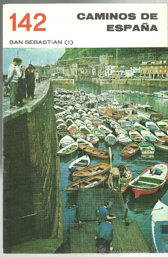 Tourismusbrosch&uuml;ren: SAN SEBASTIAN I - FOLLETO DE TURISMO CAMINOS DE ESPA&Ntilde;A NUMERO 142