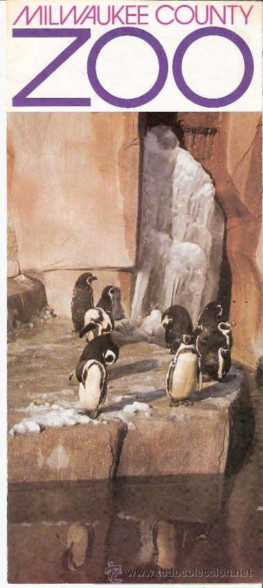 Travel Brochures: Milwaukee Country. Zoo. Pol&iacute;ptico ( 8 caras ).