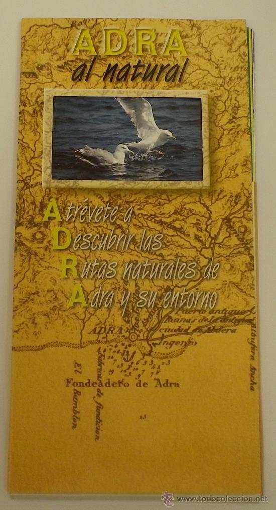 Folhetos de turismo: Adra. Guia turistica.Fichas ilustradas con muchos mapas.