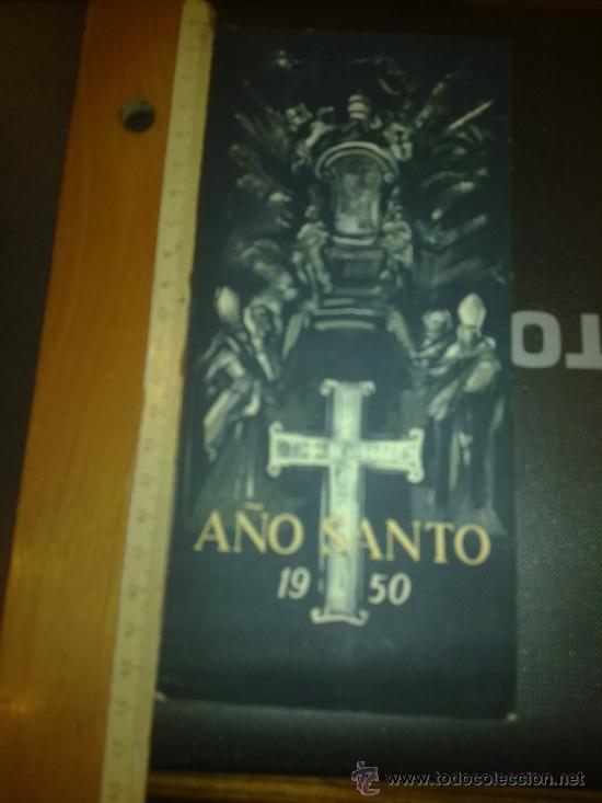 Folletos de turismo: A&ntilde;o Santao 1950. Ind Graficas Pietro vera Milano. religion.