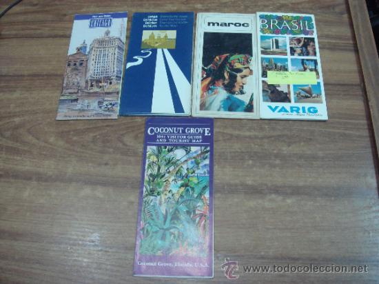 Lote De 5 Folletos Turisticos Brasil Maroc C Buy Old Travel Brochures At Todocoleccion 32754880