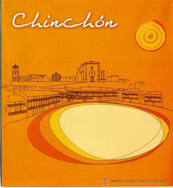 Travel Brochures: FOLLETO TURISMO DESPLEGABLE - CHINCH&Oacute;N / MADRID - portada PLAZA DE TOROS
