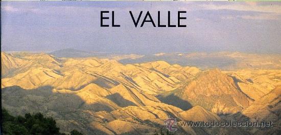 Travel Brochures: folleto desplegable 1989 - el valle / murcia - mapa turismo