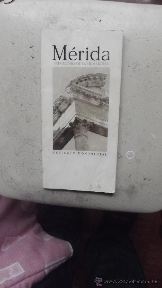 Travel Brochures: M&Eacute;RIDA  PATRIMONIO  DE LA HUMANIDAD CON FOTOGRAFIAS EN BLANCO Y NEGRO