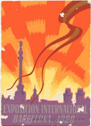 Folletos de turismo: Folleto *EXPOSICI&Oacute;N INTERNACIONAL BARCELONA 1929* - 16 p&aacute;ginas --  Seix y Barral Hnos, S.A.