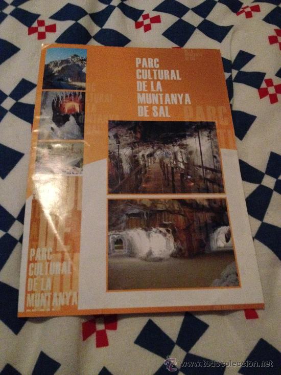 Brochures de tourisme: Folleto tur&iacute;stico del Parc Monta&ntilde;a de Sal de Cardona.