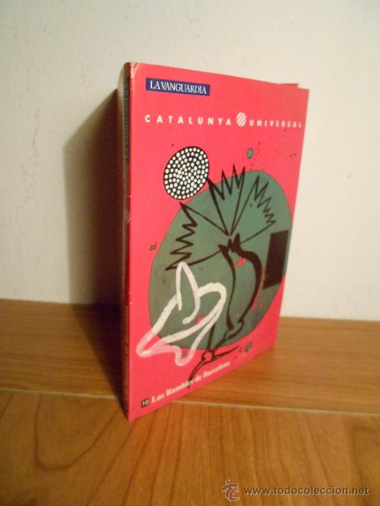 Folhetos de turismo: CATALUNYA UNIVERSAL N&ordm; 10 (LAS RAMBLAS DE BARCELONA)) LIBRITO + 3 POSTALES