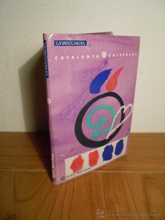 Folhetos de turismo: CATALUNYA UNIVERSAL N&ordm; 16 (EL F.C. BARCELONA)) LIBRITO + 3 POSTALES