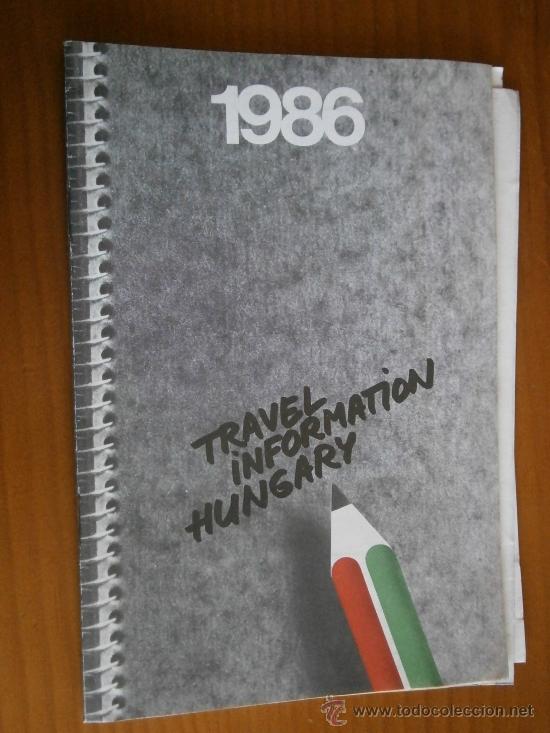 Travel Brochures: Travel Information Hungry 1986. Escrito en ingl&eacute;s
