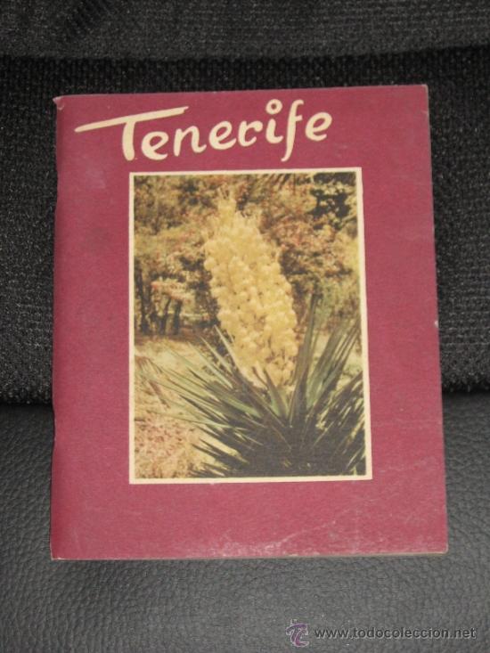 Folletos de turismo: LIBRITO CON 35 PAGINAS SOBRE TENERIFE - INCLUYE MAPA DE LA ISLA DESPLEGABLE