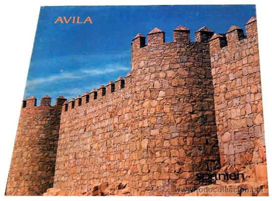 Brochures de tourisme: FOLLETO TUR&Iacute;STICO DE AVILA EN ALEMAN, 1985, 23 X 23 CM, 20 PAG. PSR1