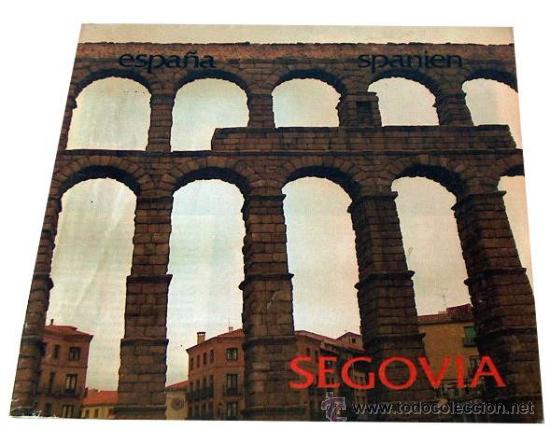 Brochures de tourisme: FOLLETO TUR&Iacute;STICO DE SEGOVIA EN ALEMAN, 1986, 23 X 23 CM, 16 PAG. PSR1