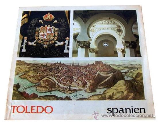 Brochures de tourisme: FOLLETO TUR&Iacute;STICO DE TOLEDO EN ALEMAN, 1984, 23 X 23 CM, 20 PAG. PSR1