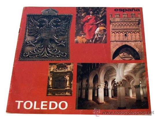 Brochures de tourisme: FOLLETO TUR&Iacute;STICO DE TOLEDO, 1976, 23 X 23 CM, 20 PAG. PSR1