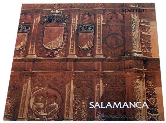 Brochures de tourisme: FOLLETO TUR&Iacute;STICO DE SALAMANCA EN ALEM&Aacute;N, 1985, 23 X 23 CM, 16 PAG. PSR1