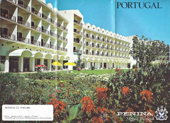 Brochures de tourisme: Folleto del hotel-Golf Penina (Algarve) Portugal en PT. A&ntilde;os 70.