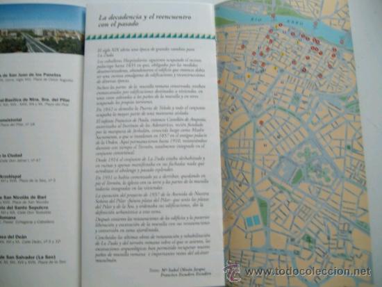 Folletos de turismo: TORREON DE LA ZUDA - ZARAGOZA - Foto 3