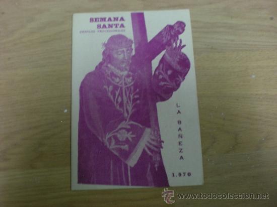 Folhetos de turismo: FOLLETO SEMANA SANTA LA BA&Ntilde;EZA 1970
