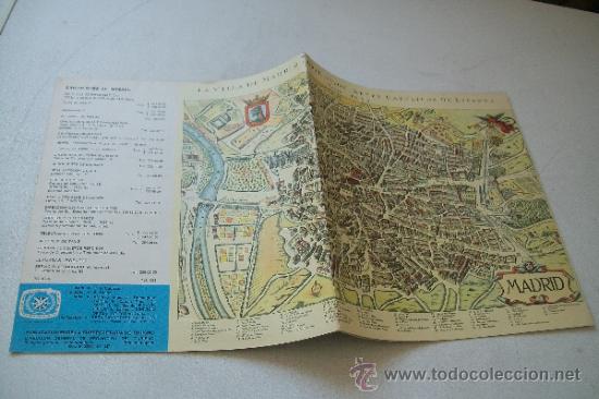 Brochures de tourisme: LA VILLA DE MADRID CORTE DE LOS REYES CAT&Oacute;LICOS DE ESPA&Ntilde;A-HACIA, 1635MIDE 22 X 20 CM.