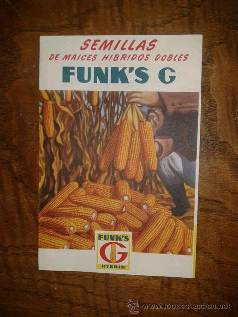 Travel Brochures: FUNK&acute;S G , SEMILLAS. FOLLETO PUBLICITARIO