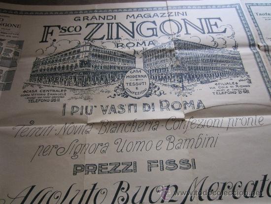 Folletos de turismo: plano de roma de 1925 - Foto 2