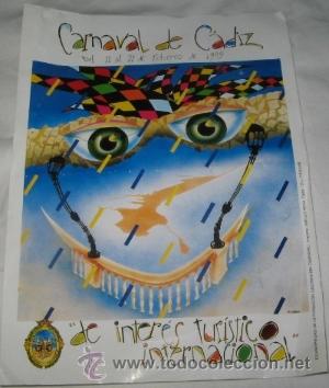 Folletos de turismo: PROGRAMA DE MANO DEL CARNAVAL DE C&Aacute;DIZ DE 1999