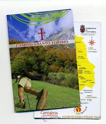 Brochures de tourisme: diptico 2007 - camino a santo toribio de liebana / cantabria - formato bolsillo - religion